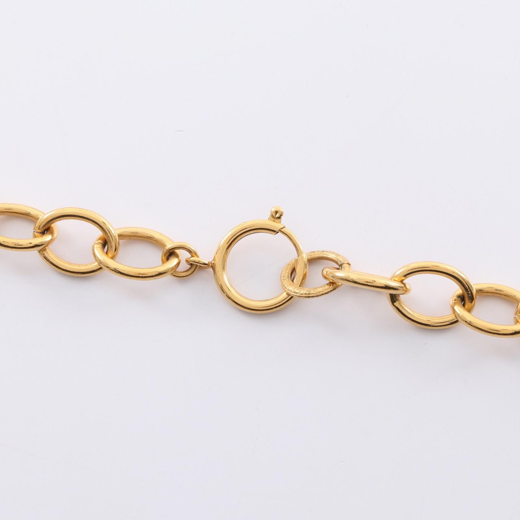 Chanel Chanel Chanel Coco Mark Necklace Pearl Necklace Metal Necklace Size ONE SIZE - 4 Thumbnail