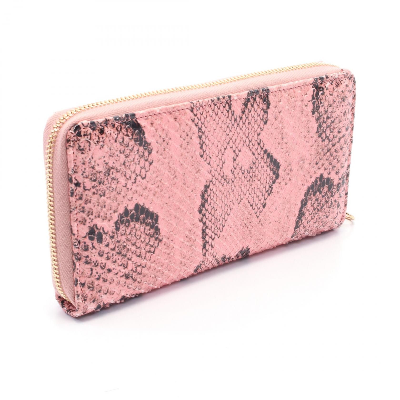 Gucci Gucci Gucci GG Marmont Exotic Leather Long Wallet Leather Long Wallet 456117 Size ONE SIZE - 2 Thumbnail