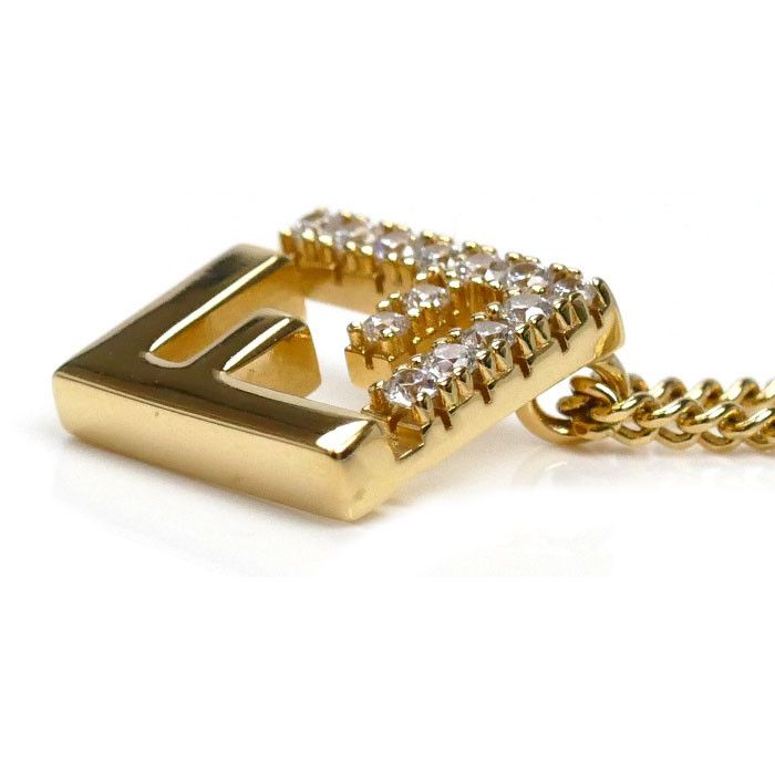Fendi Fendi Fendi Forever Fendi Necklace Metal Necklace 8AK337A44GF089U Size ONE SIZE - 2 Thumbnail