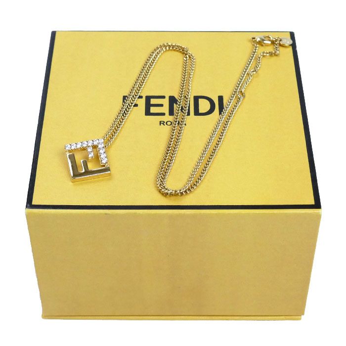 Fendi Fendi Fendi Forever Fendi Necklace Metal Necklace 8AK337A44GF089U Size ONE SIZE - 7 Thumbnail