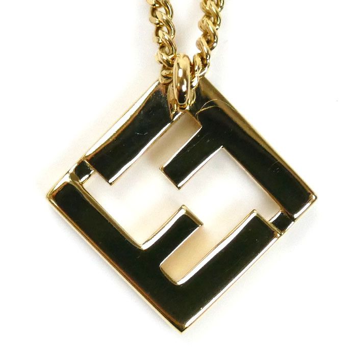 Fendi Fendi Fendi Forever Fendi Necklace Metal Necklace 8AK337A44GF089U Size ONE SIZE - 3 Thumbnail