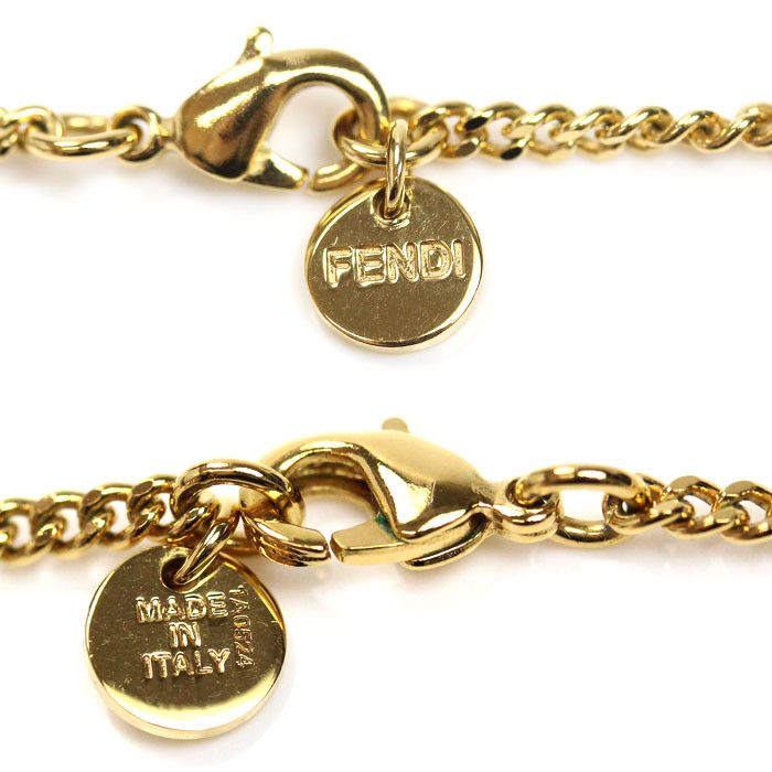 Fendi Fendi Fendi Forever Fendi Necklace Metal Necklace 8AK337A44GF089U Size ONE SIZE - 5 Thumbnail