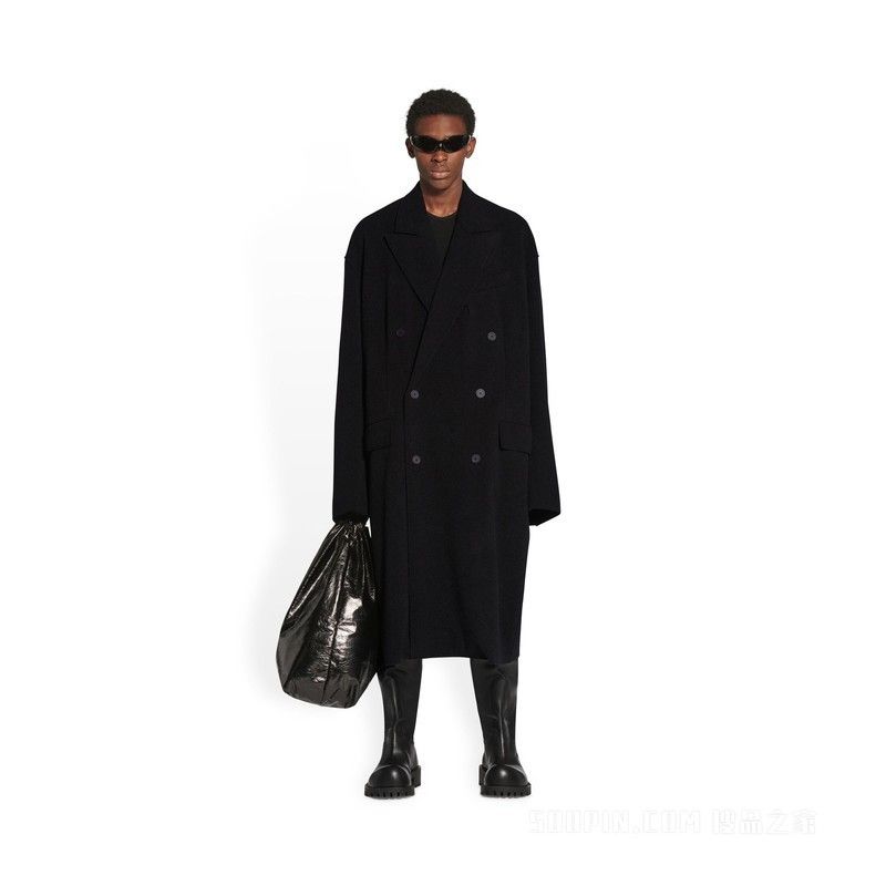 Balenciaga raw edge coat Size US M / EU 48-50 / 2 - 3 Thumbnail