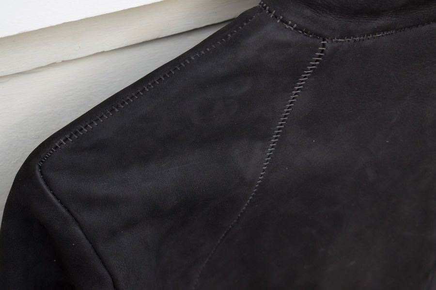 10sei0otto Oiled Calf Leather Jacket Size US M / EU 48-50 / 2 - 3 Thumbnail
