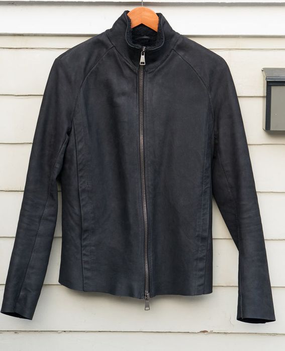 10sei0otto Oiled Calf Leather Jacket Size US M / EU 48-50 / 2 - 1 Preview