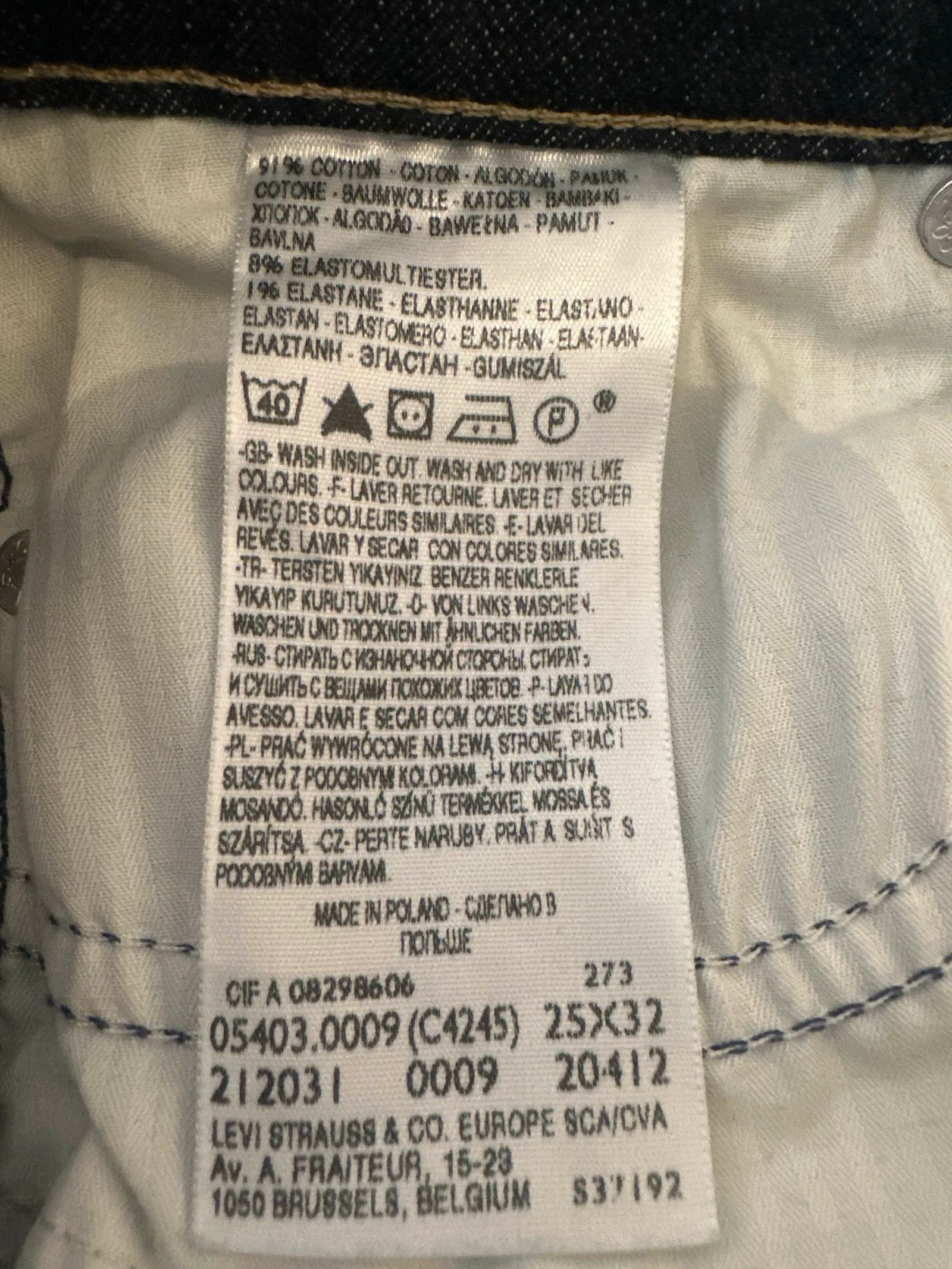 Levi's Levi's Slighty Curve Jeans Size 25" / US 0 / IT 36 - 3 Thumbnail