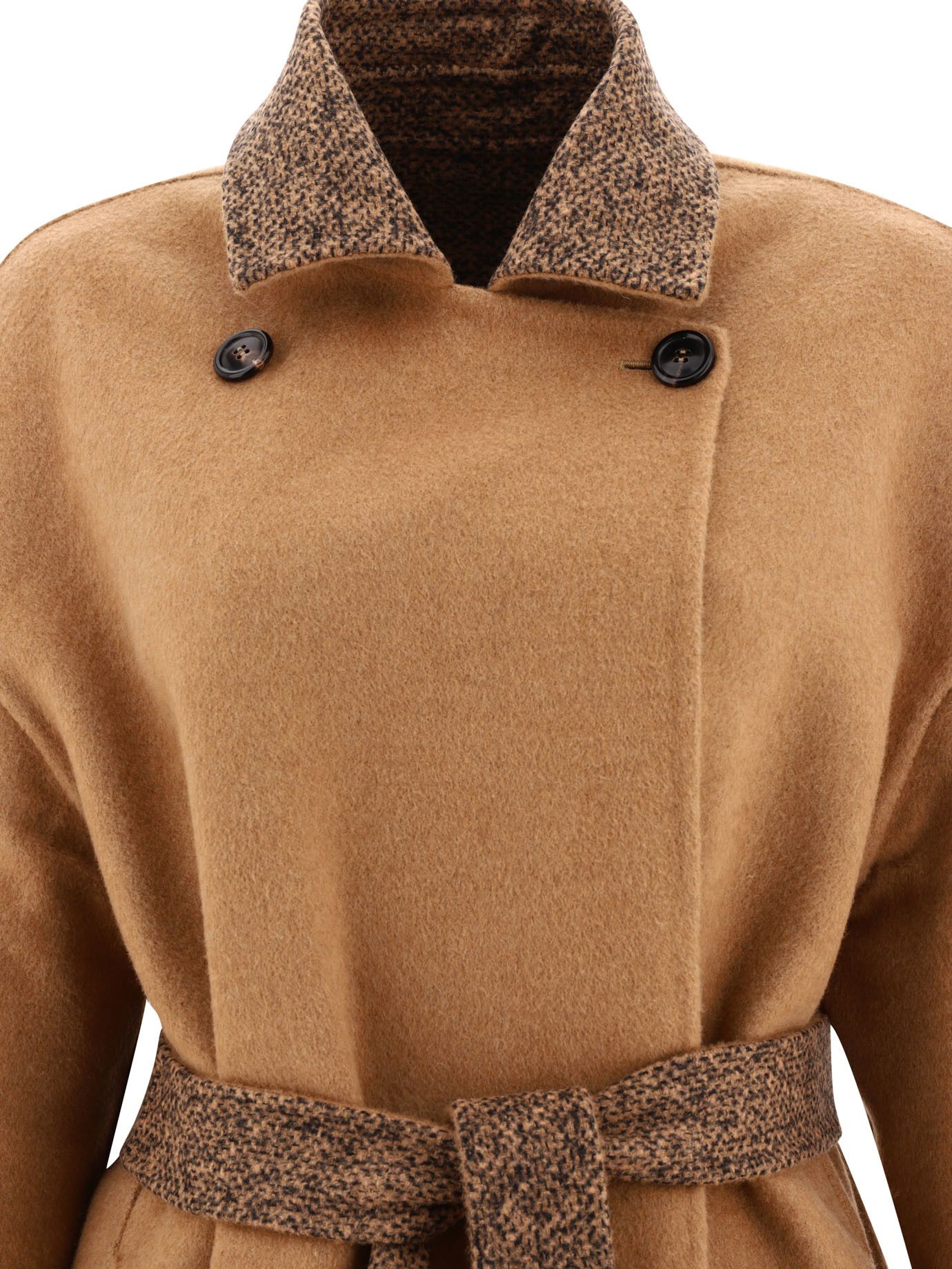 Max Mara Evelin Reversible Camel And Wool Coat Size M / US 6-8 / IT 42-44 - 6 Thumbnail