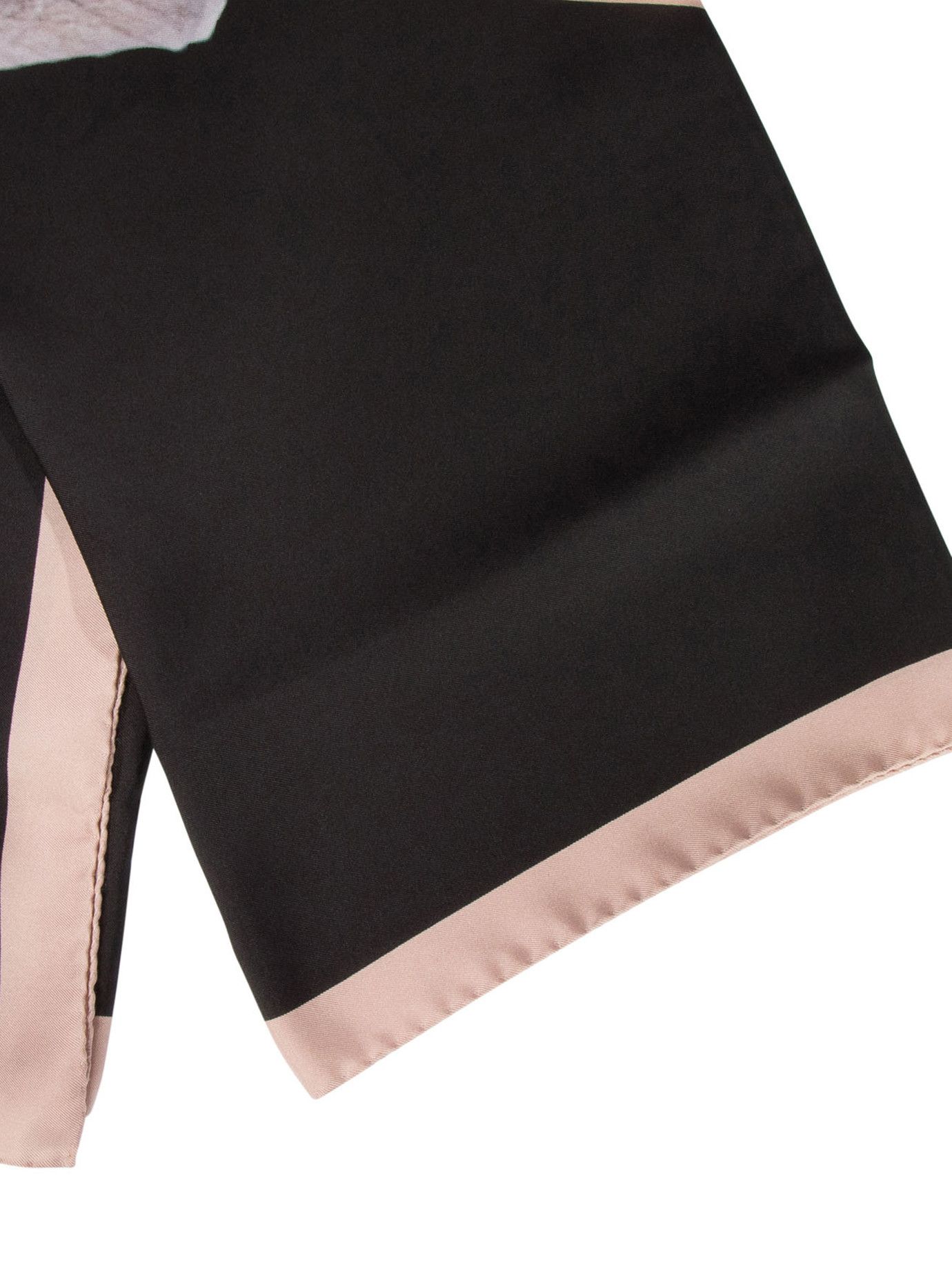 Max Mara Printed Silk Scarf Size ONE SIZE - 2 Thumbnail