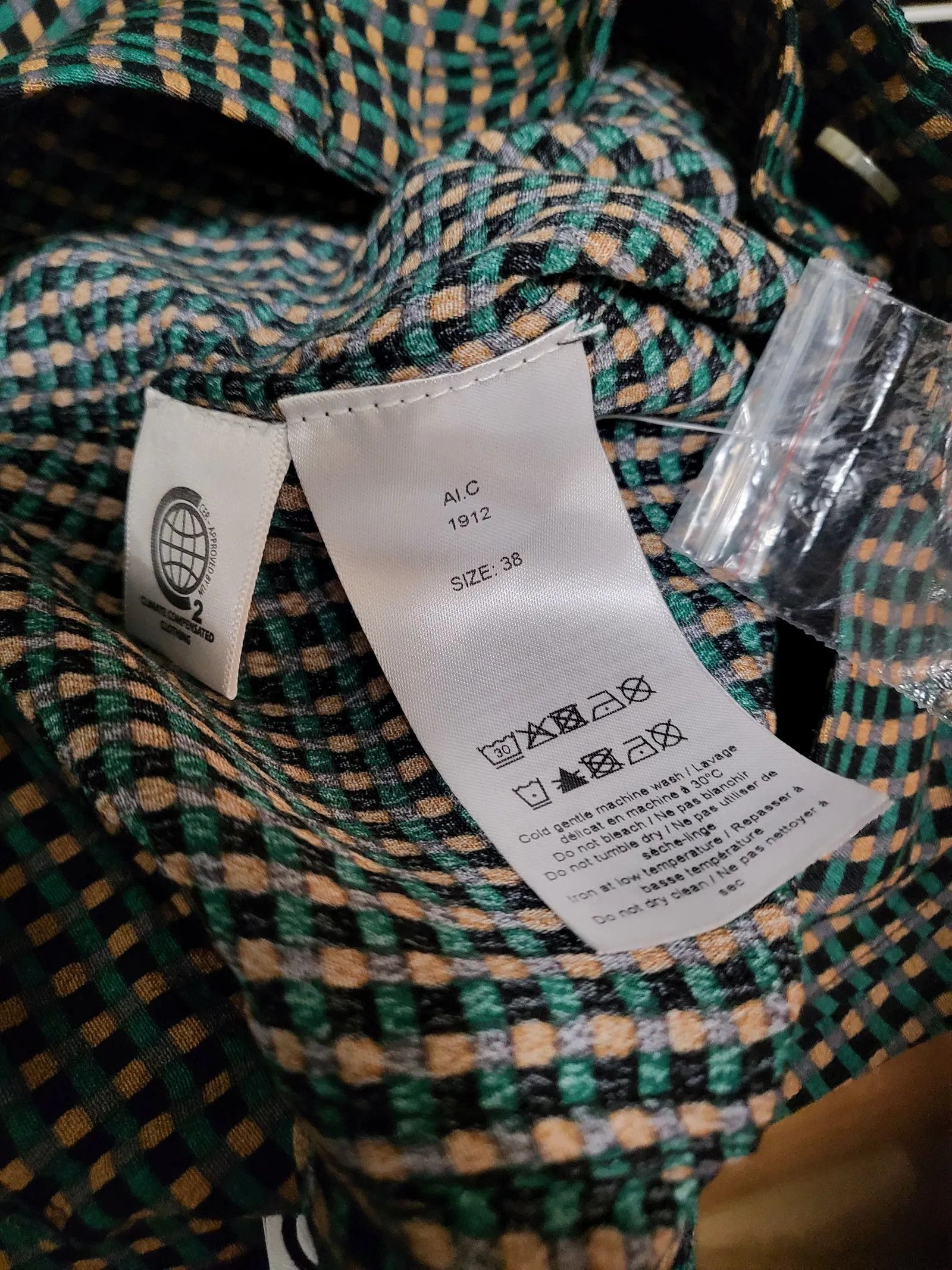 Ganni Ganni Gingham Skirt Size 27" / US 4 / IT 40 - 4 Thumbnail