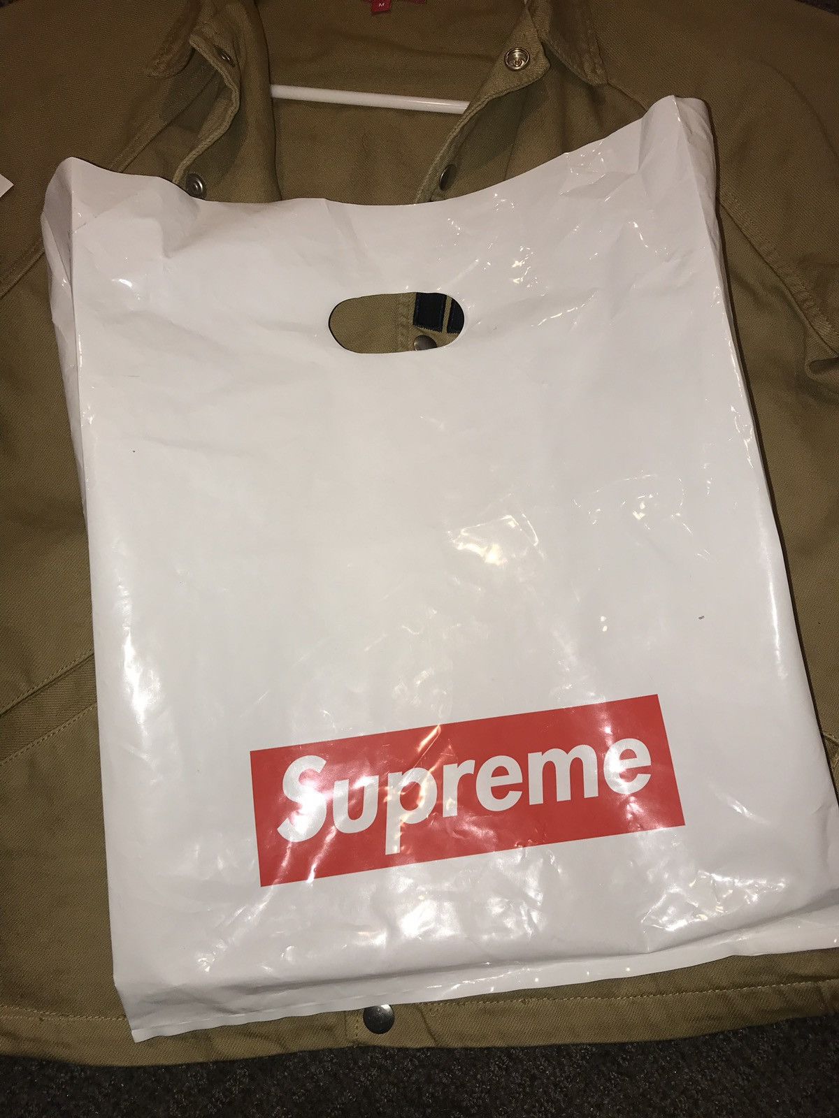 Supreme Snap Front Twill Jacket | Grailed