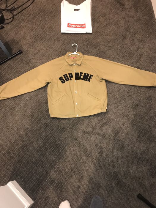 Supreme Snap Front Twill Jacket | Grailed