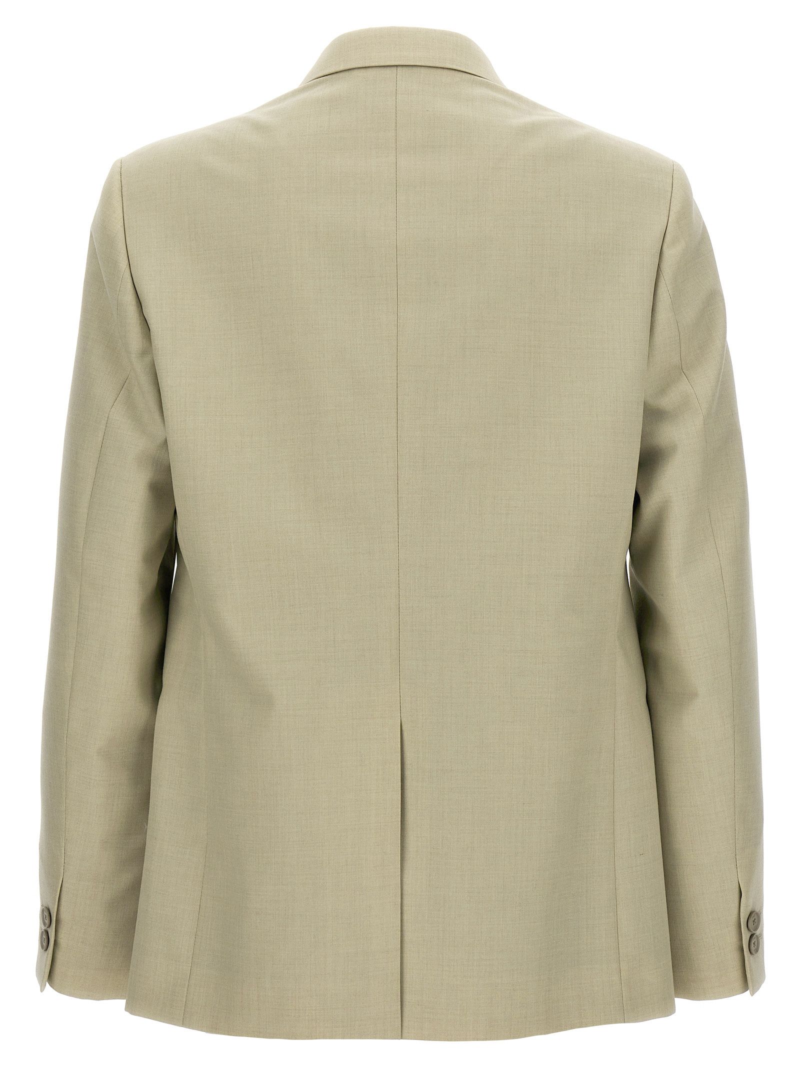 Fendi Single-Breasted Wool Blazer Size 50R - 2 Thumbnail