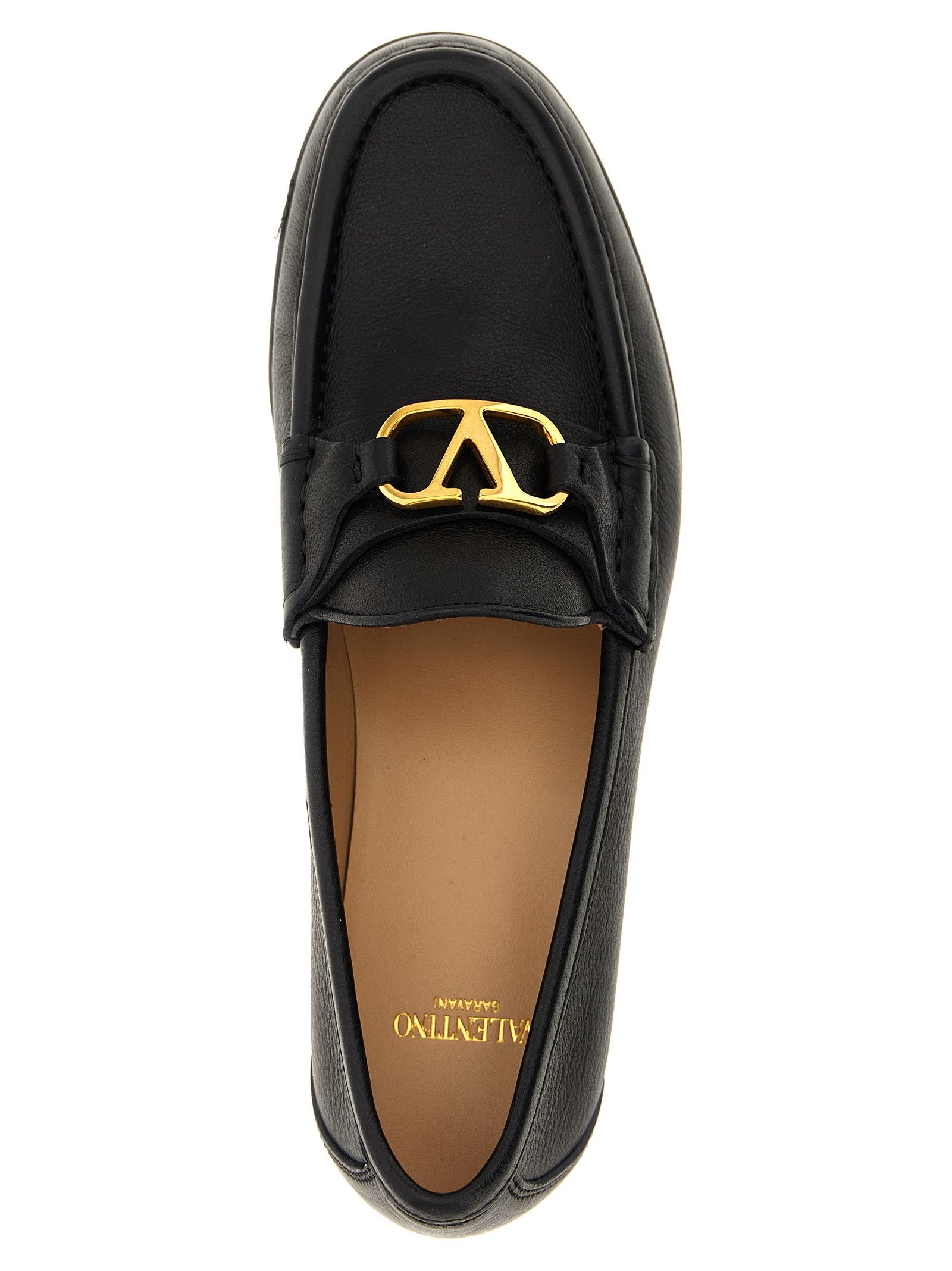 Valentino Valentino Garavani Vlogo Signature Loafers Size US 10 / IT 40 - 4 Thumbnail