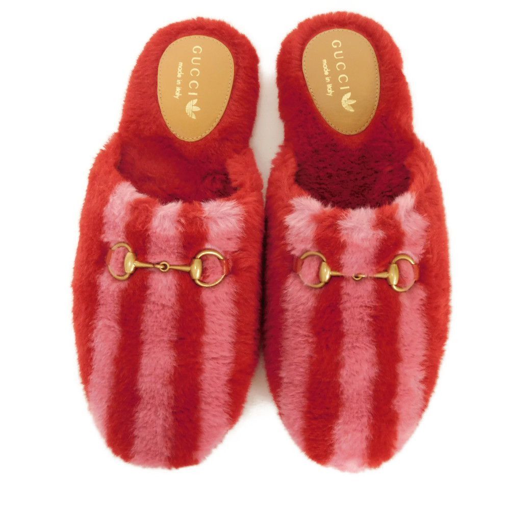 Gucci Gucci Gucci Horsebit Fur Calf Leather Mule Leather Shoes 722442 Size ONE SIZE - 3 Thumbnail