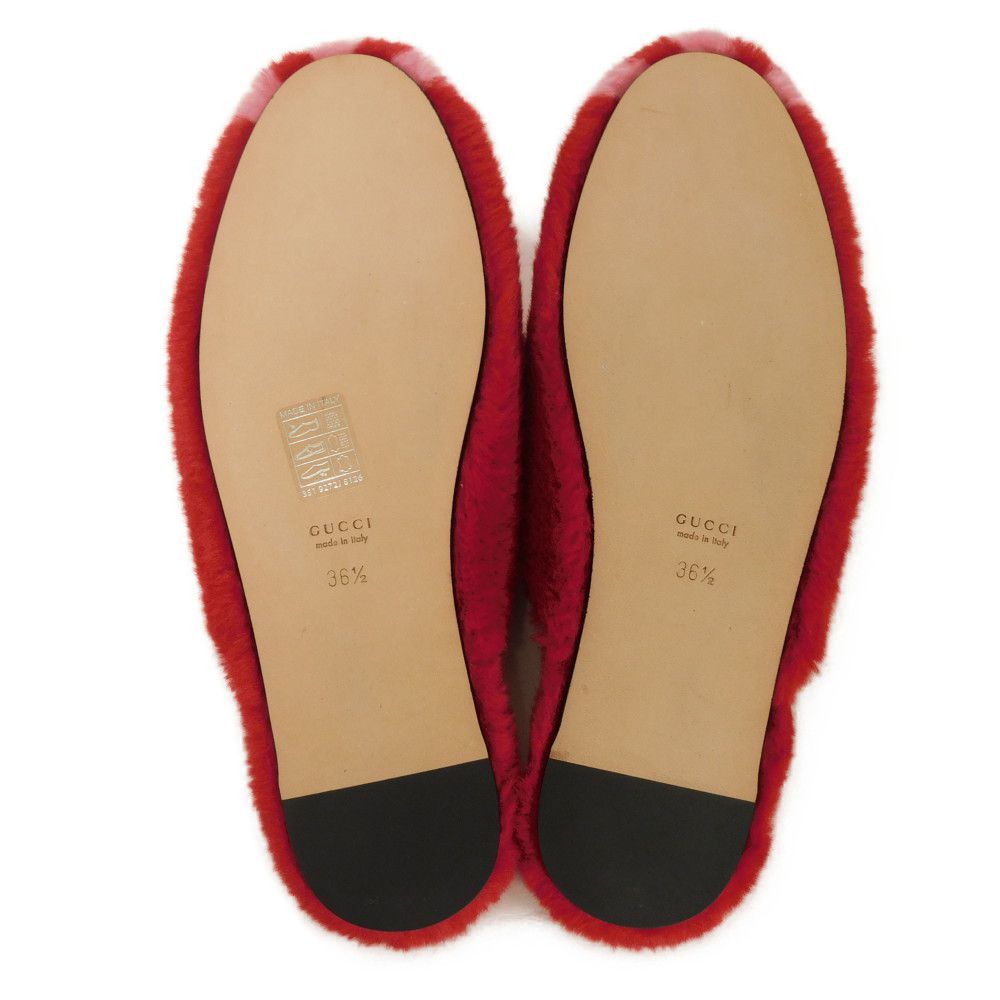Gucci Gucci Gucci Horsebit Fur Calf Leather Mule Leather Shoes 722442 Size ONE SIZE - 8 Thumbnail