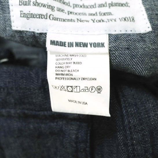 Other Other FWK by ENGINEERED GARMENTS Fatigue Pant Denim Pants Denim Jeans Size ONE SIZE - 9 Thumbnail
