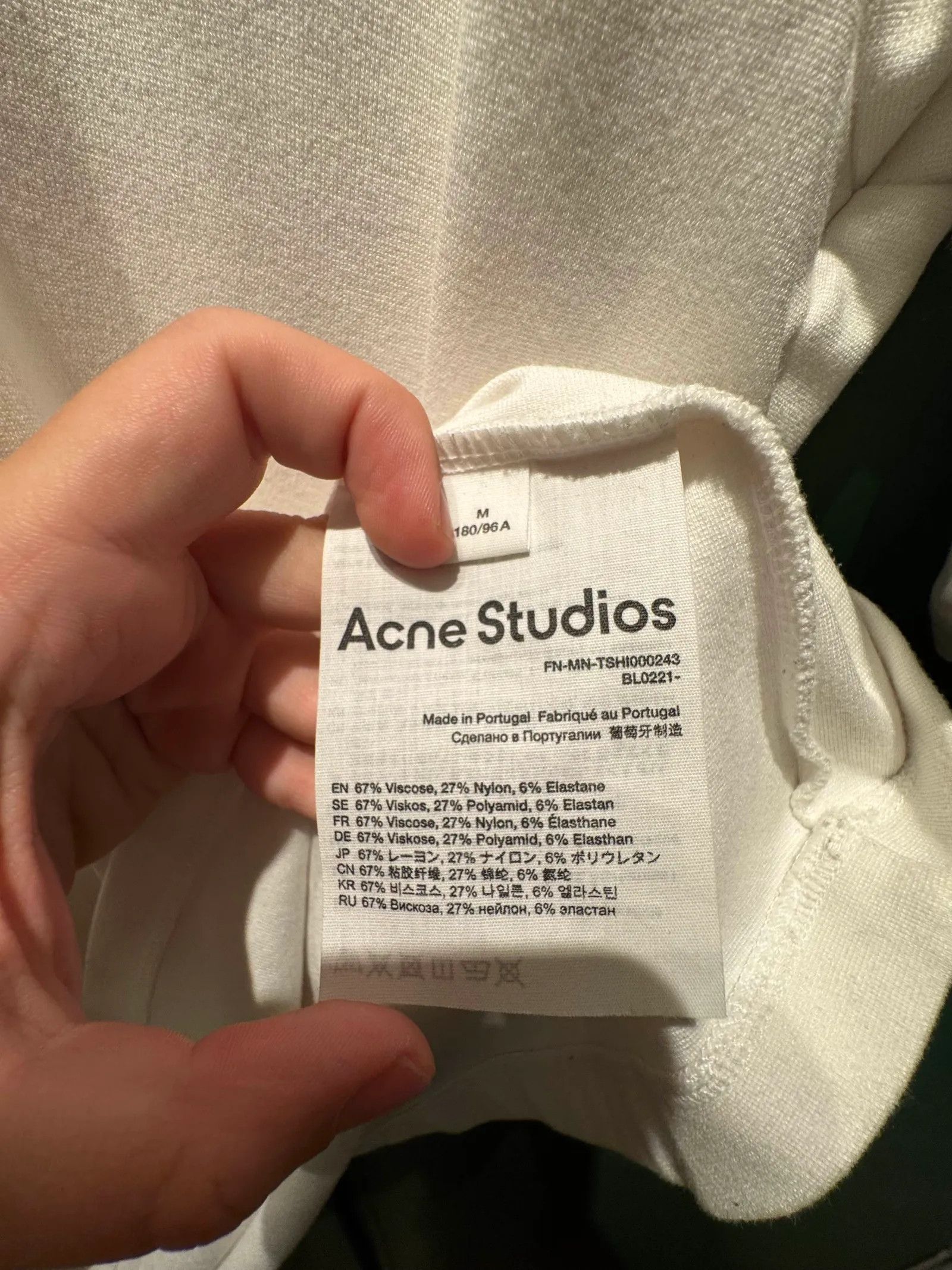 Acne Studios Acne Studios T-shirt Size US M / EU 48-50 / 2 - 3 Thumbnail