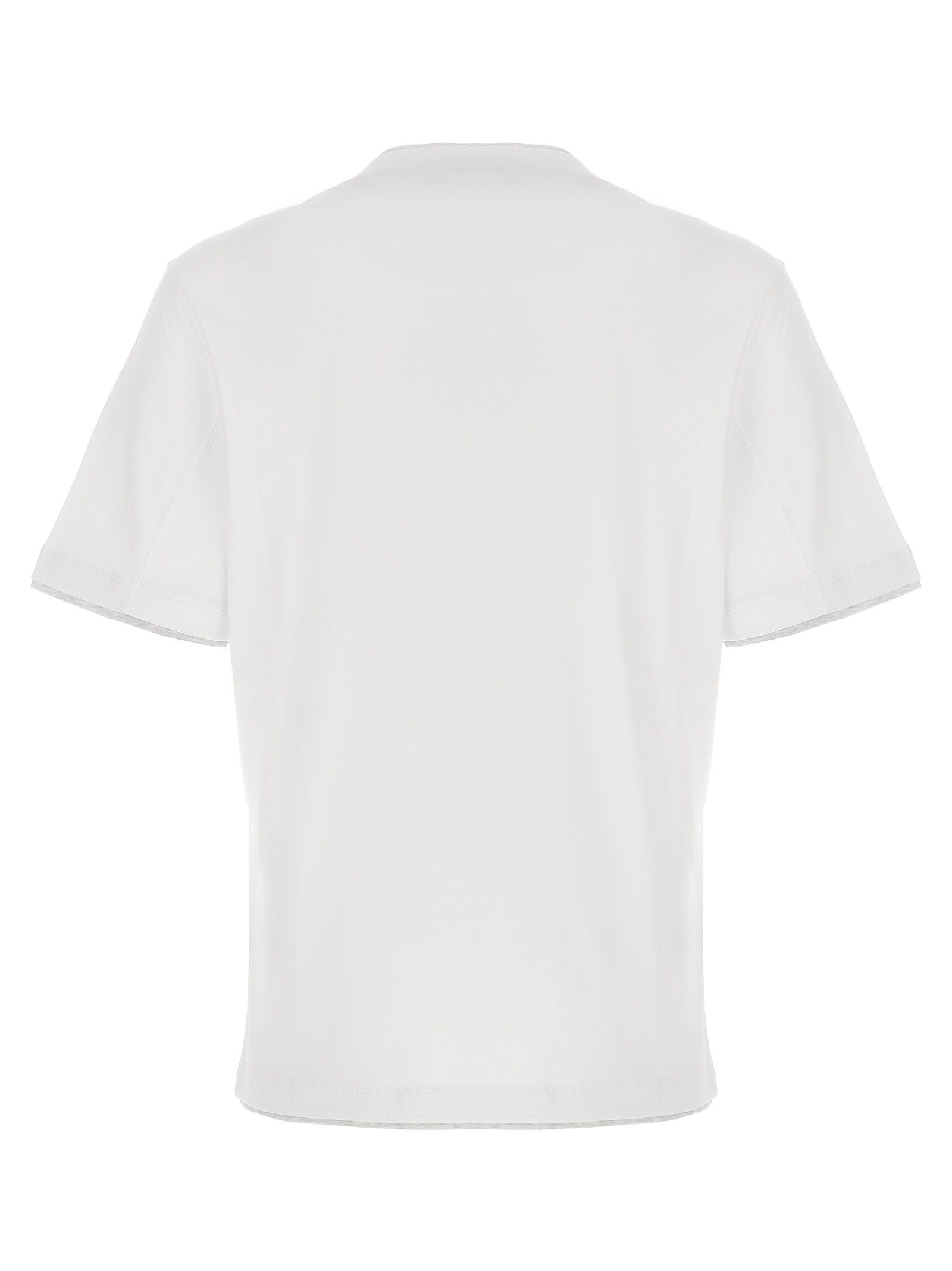 Brunello Cucinelli Double Layer T-Shirt Size US S / EU 44-46 / 1 - 2 Thumbnail