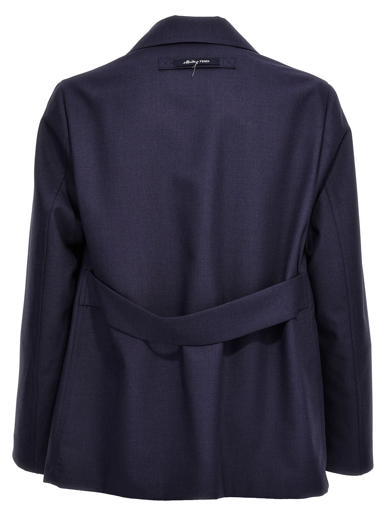 Fendi Half Belt Jacket Size 50R - 2 Thumbnail