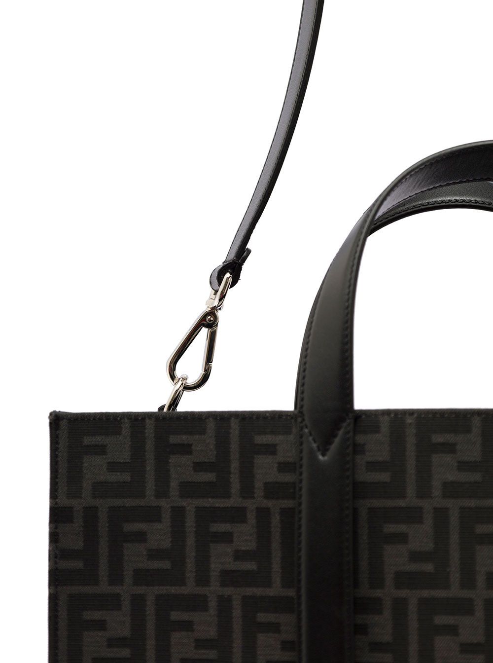 Fendi Shopper Fendi in FF Jacquard Fabric Men Size ONE SIZE - 3 Thumbnail