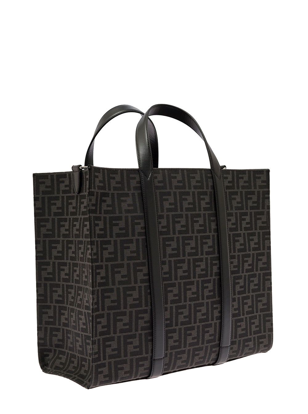 Fendi Shopper Fendi in FF Jacquard Fabric Men Size ONE SIZE - 2 Thumbnail