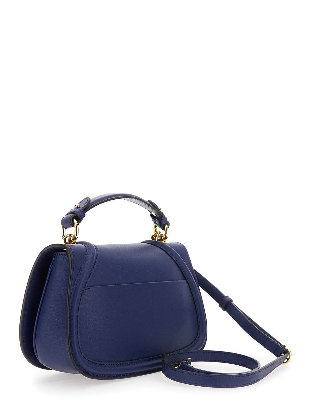 Gucci 'Blondie' Blue Handbag with GG Logo Plaque on the Front in Leather Woman Size ONE SIZE - 3 Thumbnail