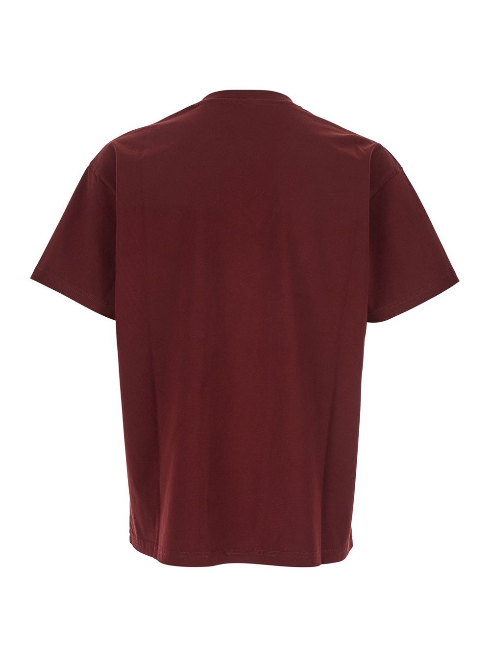 Givenchy Bordeaux T-Shirt with Logo Patch on Chest for Men Size US S / EU 44-46 / 1 - 2 Thumbnail