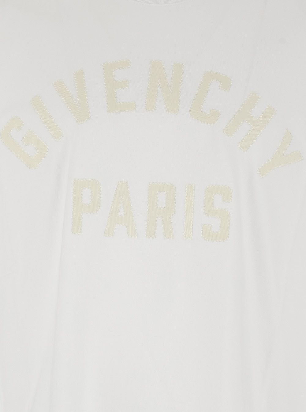 Givenchy White T-Shirt with Maxi Logo on the Front for Men Size US L / EU 52-54 / 3 - 3 Thumbnail