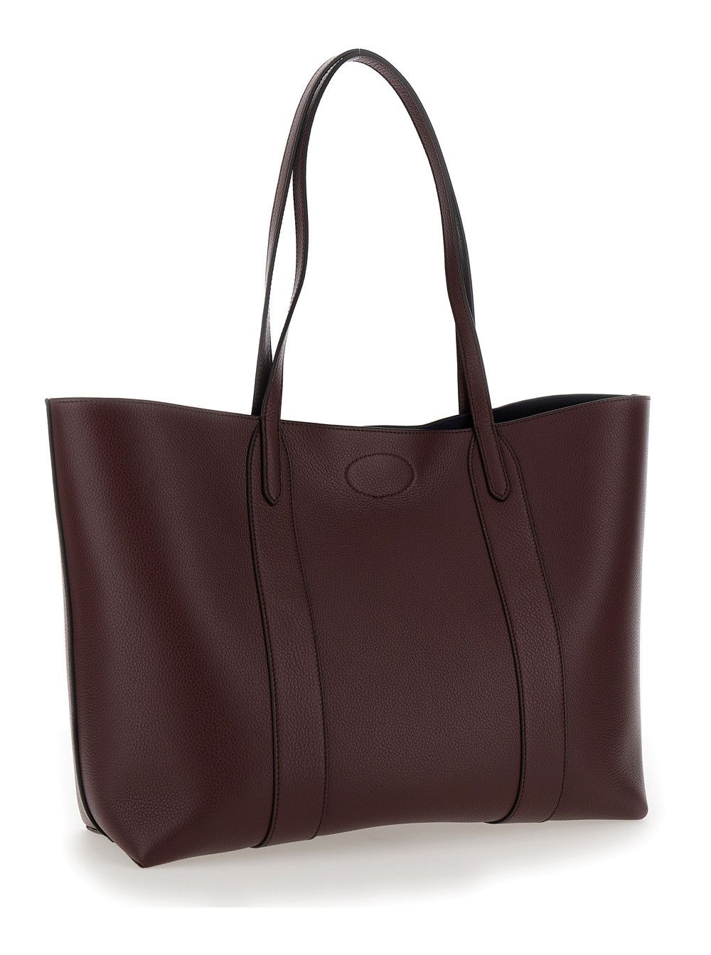 Mulberry 'Bayswater Small' Bordeaux Tote Bag with Postman's Lock Closure in Leather Woman Size ONE SIZE - 3 Thumbnail