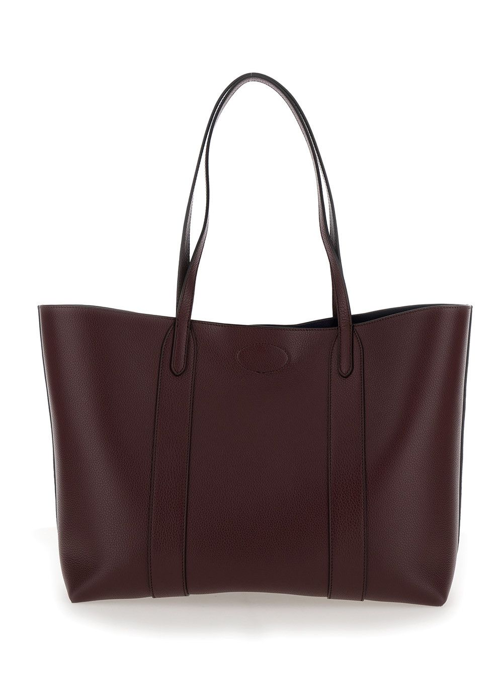 Mulberry 'Bayswater Small' Bordeaux Tote Bag with Postman's Lock Closure in Leather Woman Size ONE SIZE - 4 Thumbnail