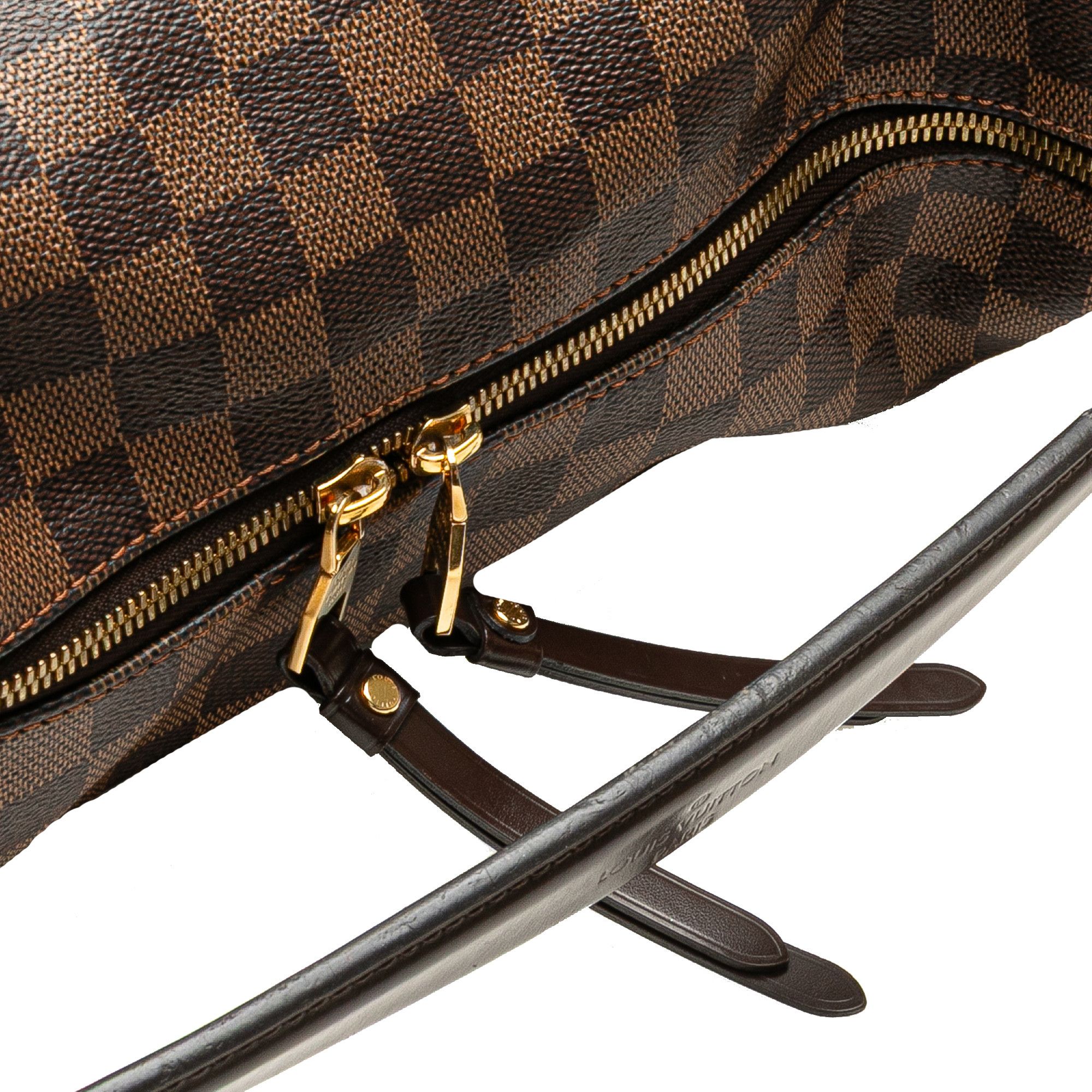 Louis Vuitton Louis Vuitton Damier Ebene Duomo Hobo Size ONE SIZE - 9 Thumbnail