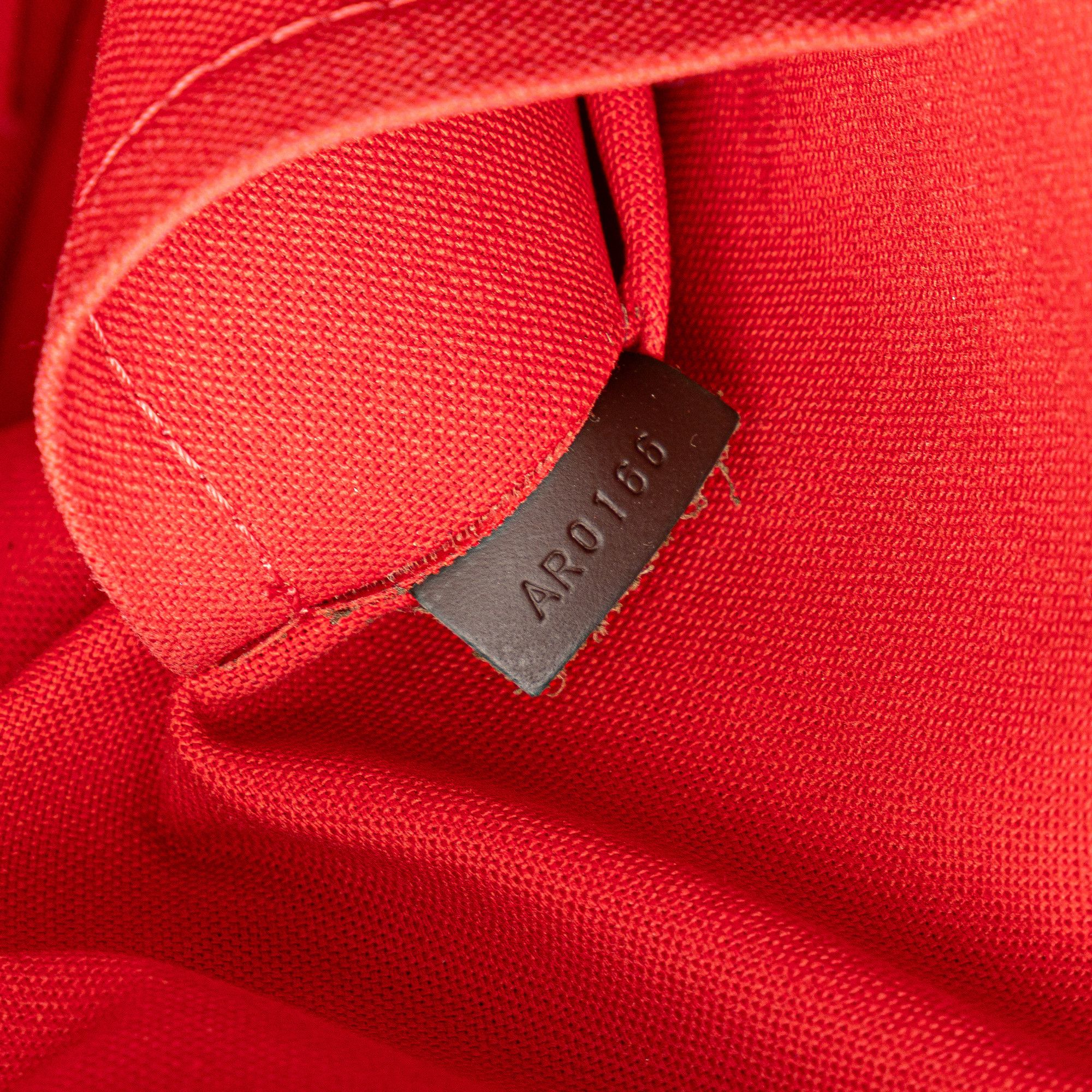 Louis Vuitton Louis Vuitton Damier Ebene Duomo Hobo Size ONE SIZE - 6 Thumbnail