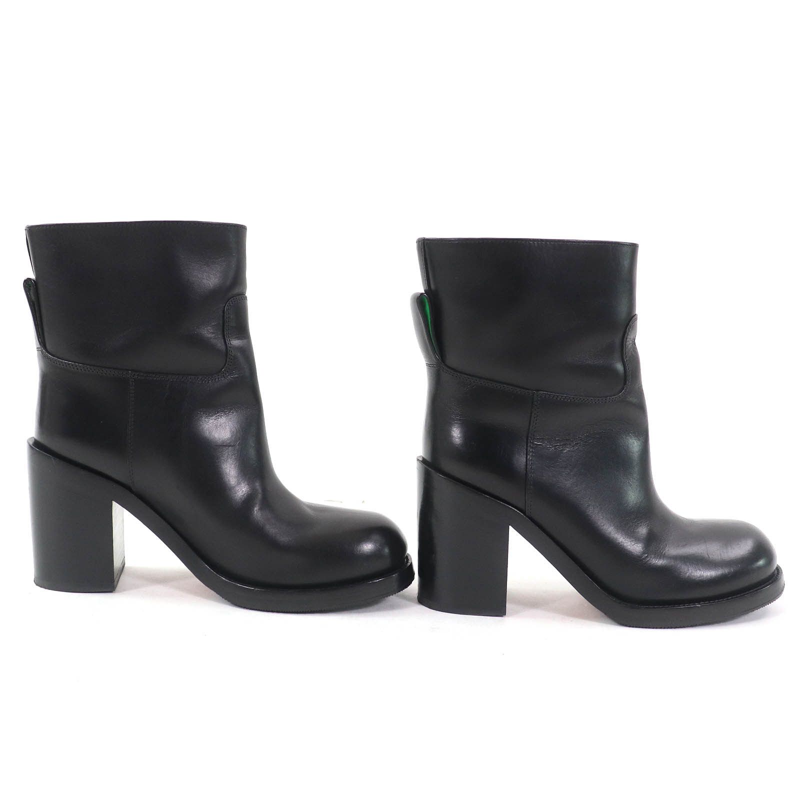 Bottega Veneta Bottega Veneta Bottega Veneta Cavallo Leather Boots Leather Shoes DUTY FREE for USA Size ONE SIZE - 4 Thumbnail