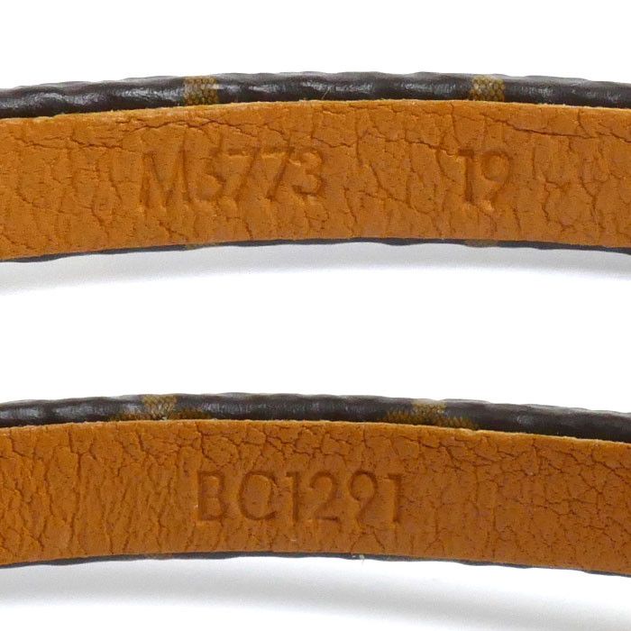 Louis Vuitton Louis Vuitton Louis Vuitton Vivienne Monogram Calf Bracelet Canvas Bracelet M6773 Size ONE SIZE - 5 Thumbnail