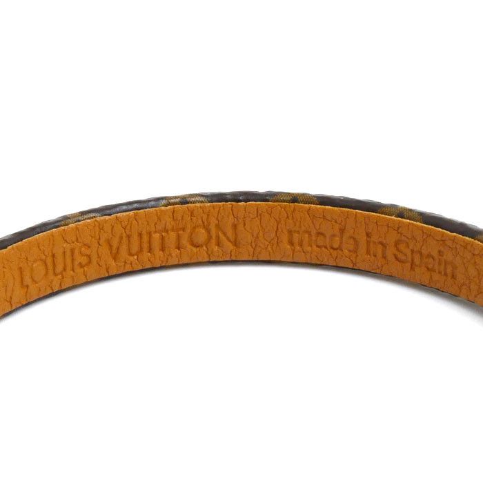 Louis Vuitton Louis Vuitton Louis Vuitton Vivienne Monogram Calf Bracelet Canvas Bracelet M6773 Size ONE SIZE - 4 Thumbnail