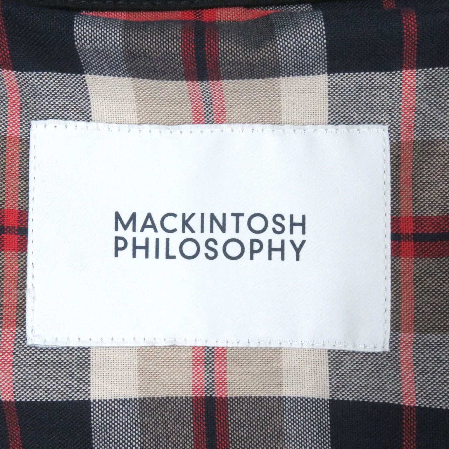 Other Other Mackintosh Philosophy Flyfront Hooded Polyester Coat Plastic Outerwear H1C89-165-29 Size ONE SIZE - 6 Thumbnail