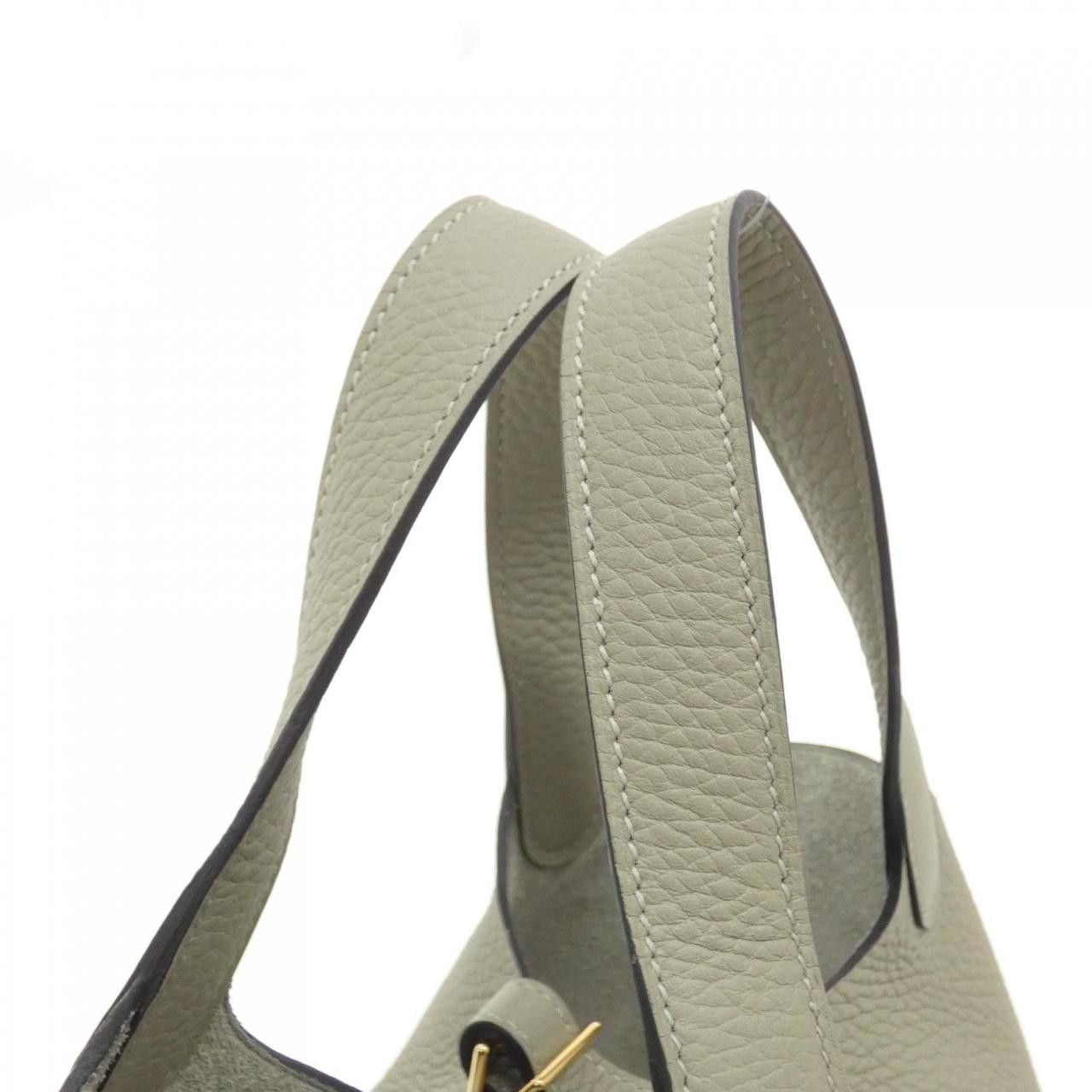 Hermes Hermes Hermes Picotin Lock Taurillon Clemence Bag Leather Handbag Stamp W Size ONE SIZE - 4 Thumbnail