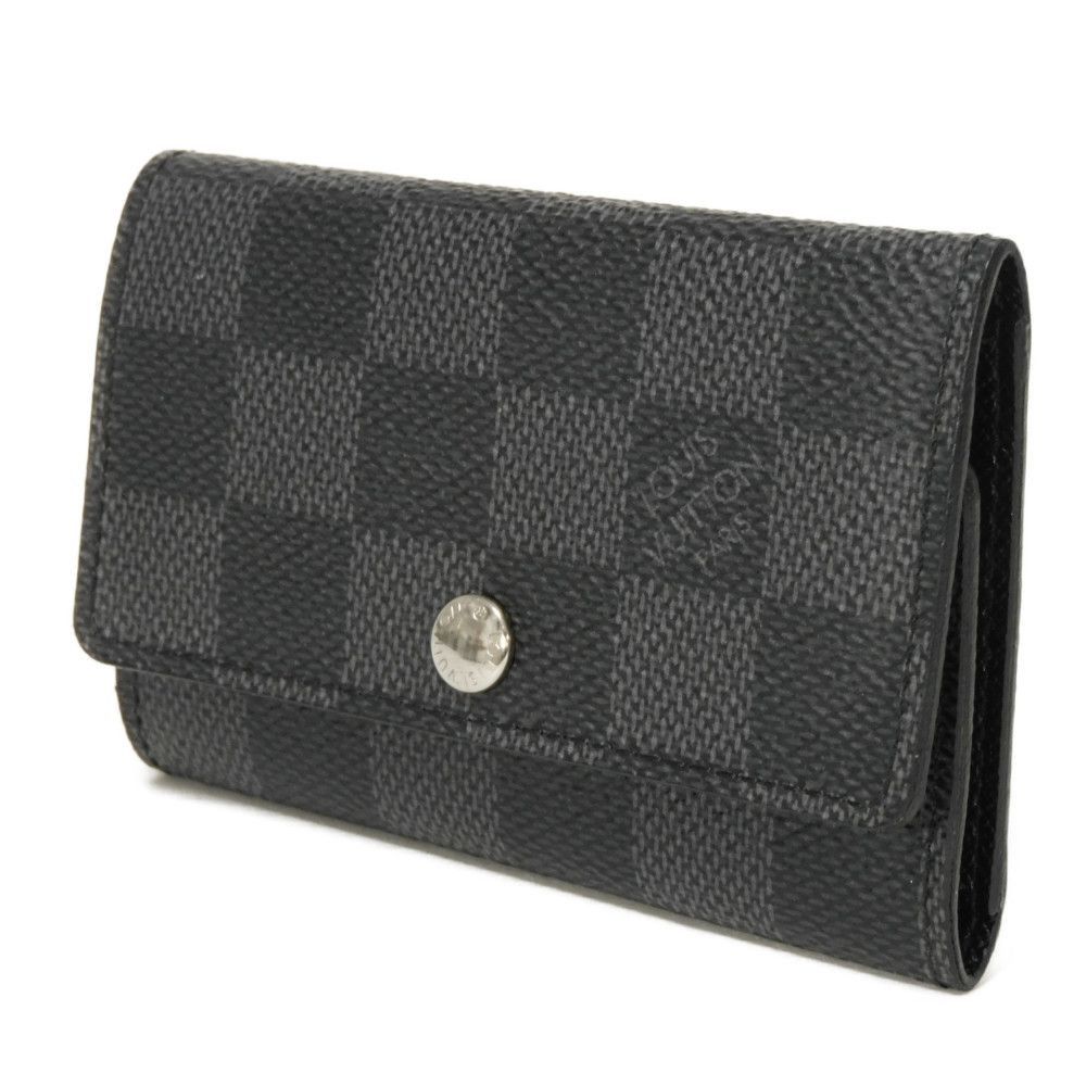 Louis Vuitton Louis Vuitton Louis Vuitton Multicles 6 Damier Graphite Key Case Canvas Key case N62662 Size ONE SIZE - 2 Thumbnail