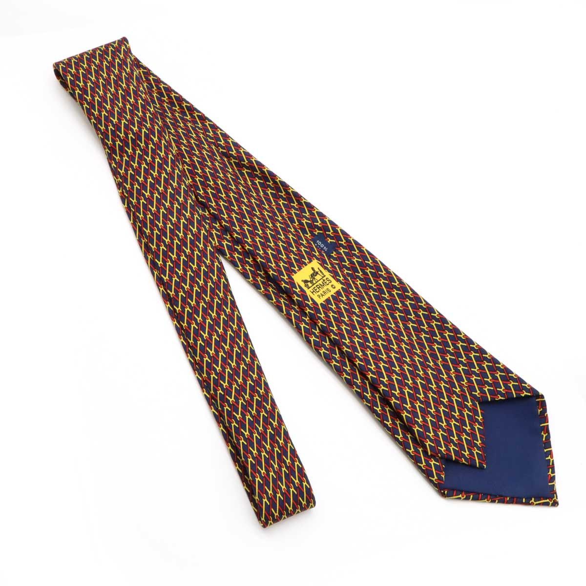 Hermes Hermes Hermes Silk Tie Others Necktie DUTY FREE for USA Size ONE SIZE - 3 Thumbnail