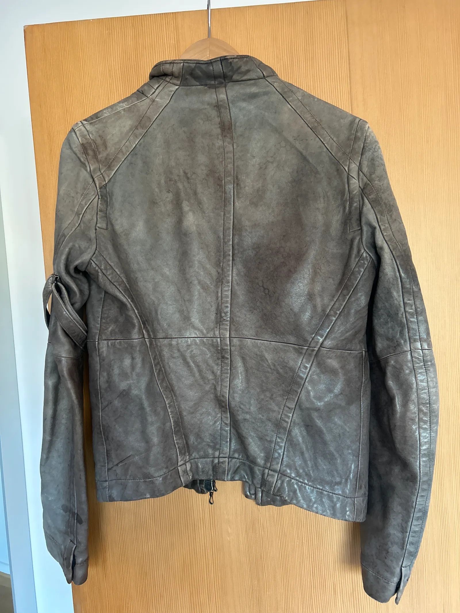 Julius Julius Biker Leather Jacket Size XS / US 0-2 / IT 36-38 - 4 Thumbnail