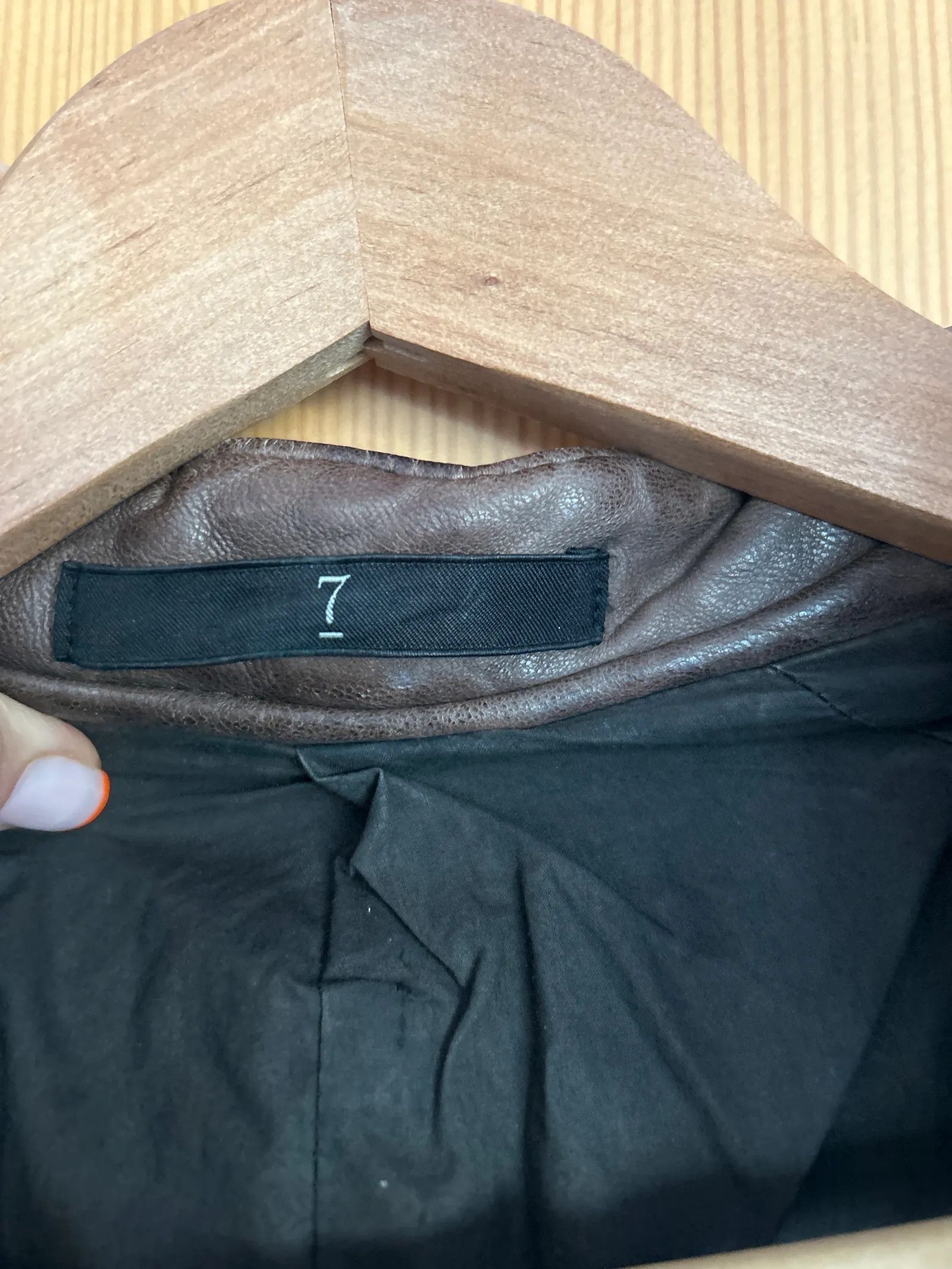 Julius Julius Biker Leather Jacket Size XS / US 0-2 / IT 36-38 - 2 Thumbnail