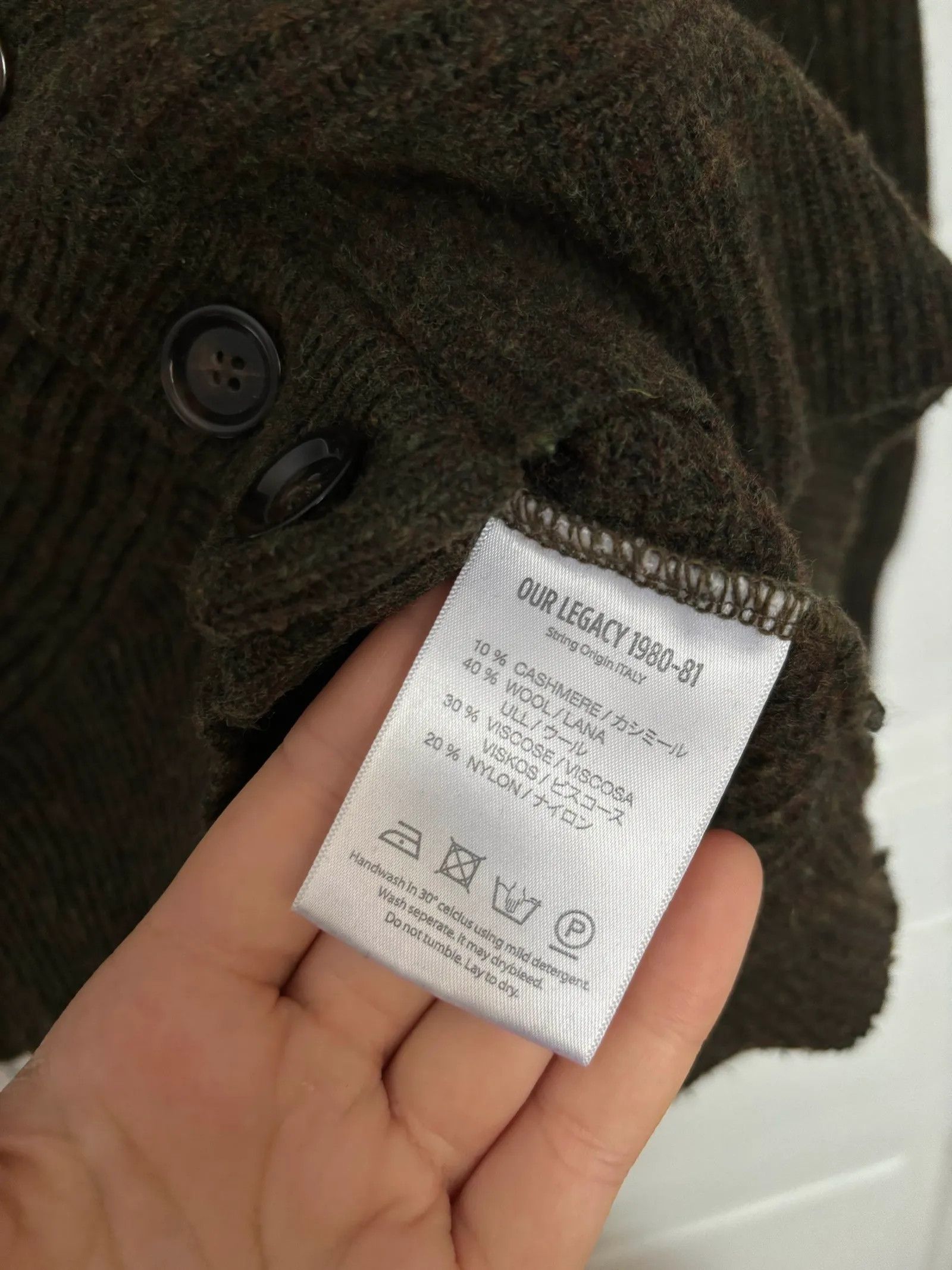 Our Legacy Our Legacy Cardigan Size M / US 6-8 / IT 42-44 - 3 Thumbnail