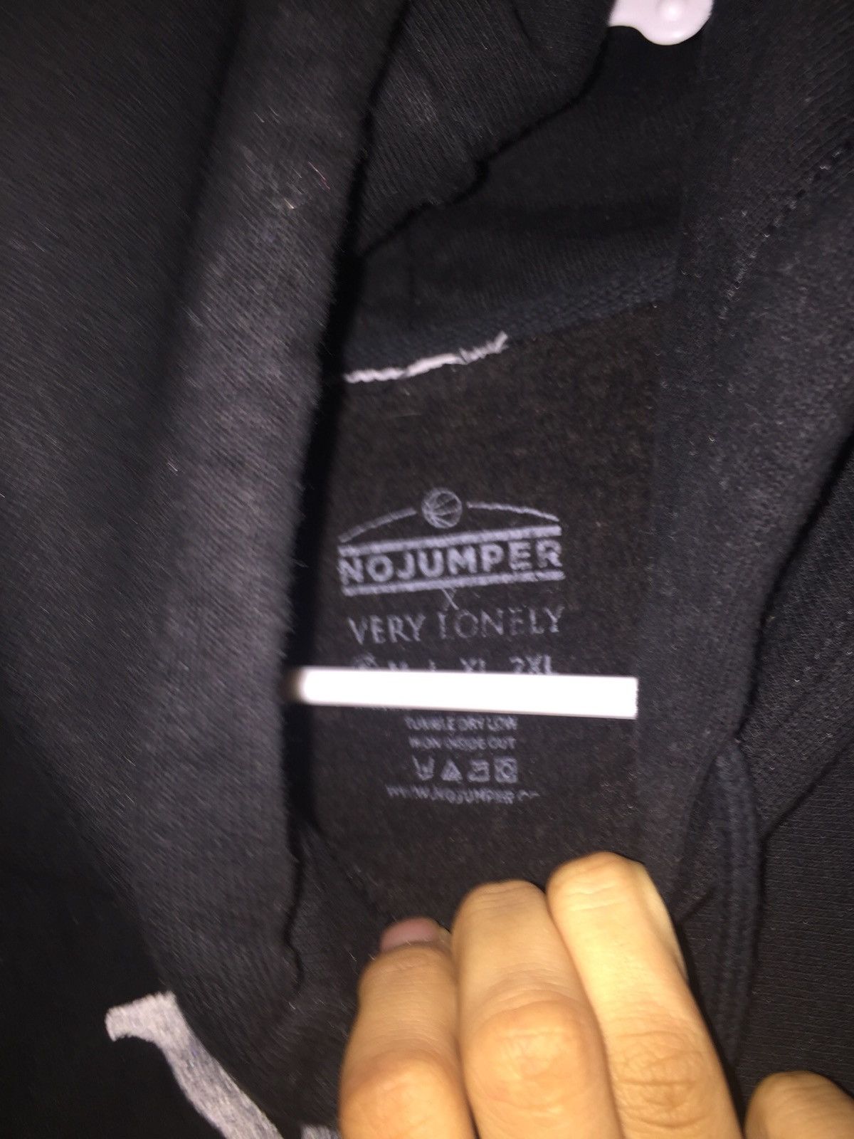 Champion No Jumper x Very Lonely Champion Hoodie Grailed