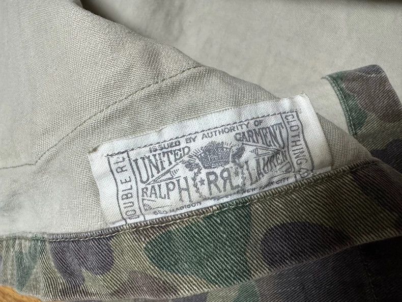 RRL Ralph Lauren RRL Camo Washed Jacket XL Size US XL / EU 56 / 4 - 5 Thumbnail