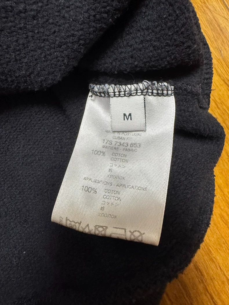 Givenchy Givenchy Black Sweatshirt with Dog Print Size US M / EU 48-50 / 2 - 5 Thumbnail