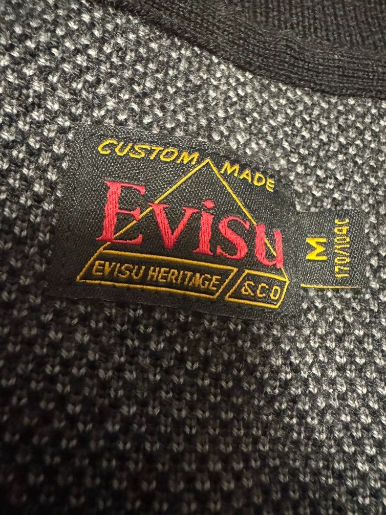 Japanese Brand Evisu Camo Wool Cardigan M Size US M / EU 48-50 / 2 - 3 Thumbnail
