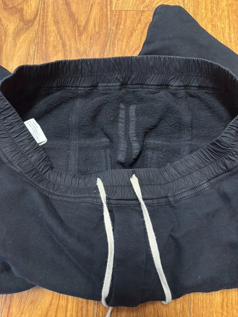 Rick Owens Rick Owens Black Dropped Crotch Joggers M Size US 29 - 3 Thumbnail