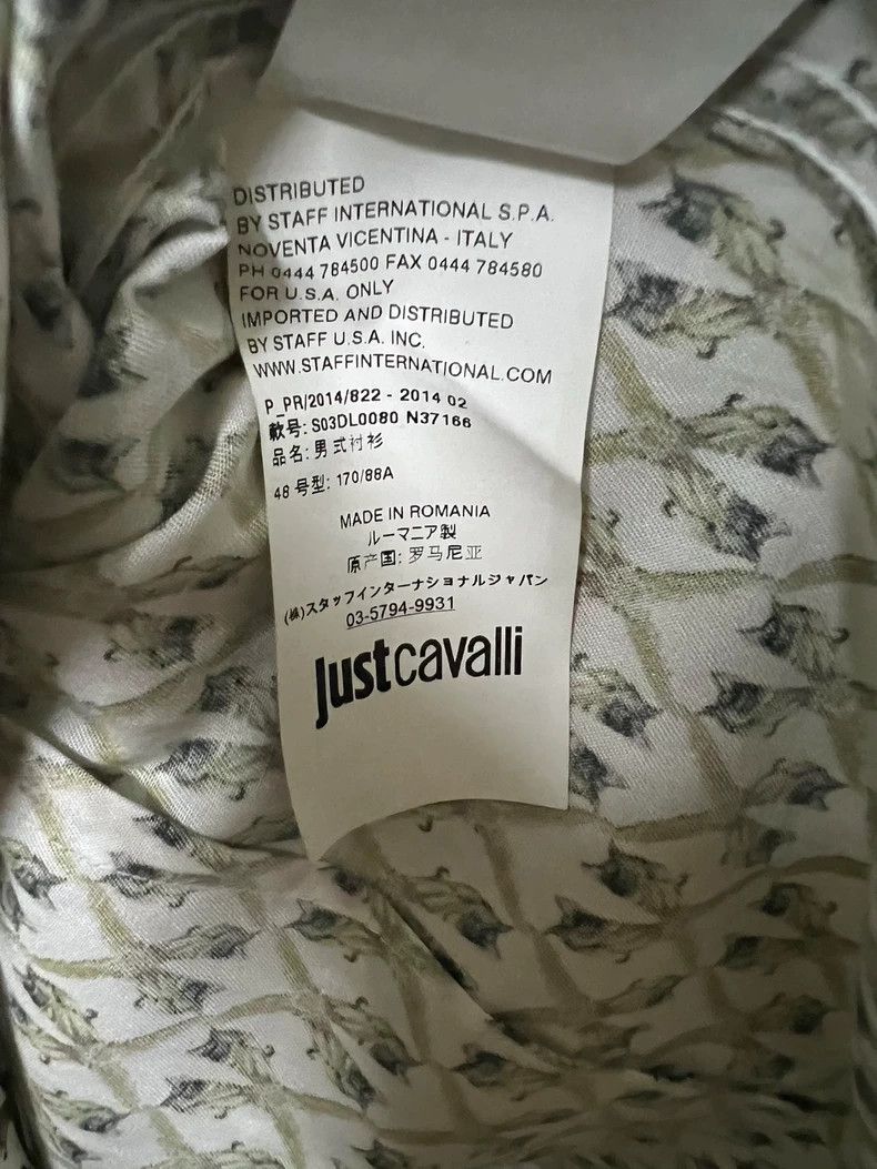 Just Cavalli Just Cavalli Men's Long Sleeve Shirt Size US M / EU 48-50 / 2 - 7 Thumbnail
