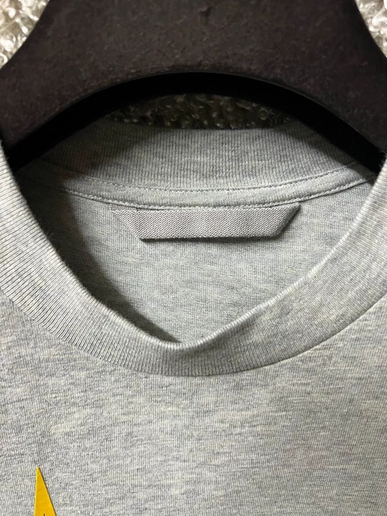 Moncler Moncler Men's Gray Short Sleeve T-Shirt Size US S / EU 44-46 / 1 - 4 Thumbnail