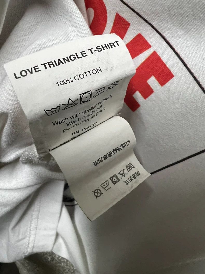 Private White V.C. Palace Celebrity Love Triangle Graphic Tee Size US M / EU 48-50 / 2 - 6 Thumbnail